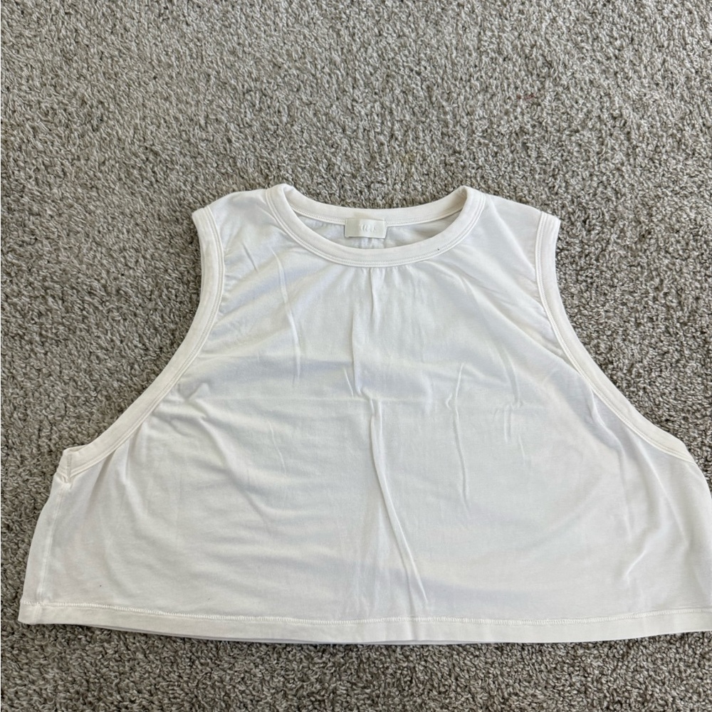 White Sleeveless skims Women's Top
